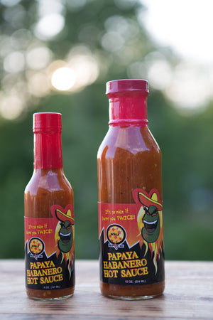 12 oz. Papaya Habanero Hot Sauce