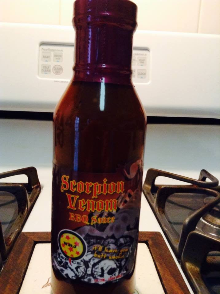 Scorpion Venom BBQ Sauce 12 oz.