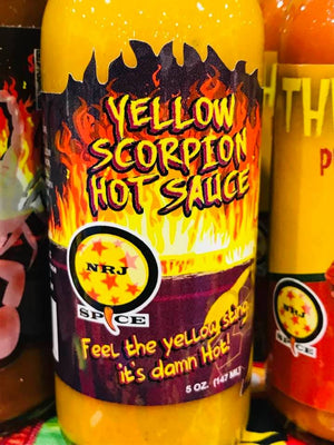 Yellow Scorpion Hot Sauce 5 oz.